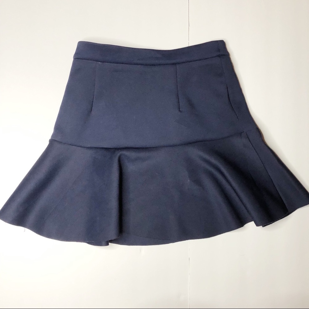 Shinestar Navy Trumpet Skirt